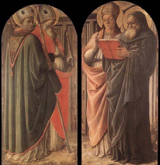 Fra Filippo Lippi The Doctors of the Church oil painting picture